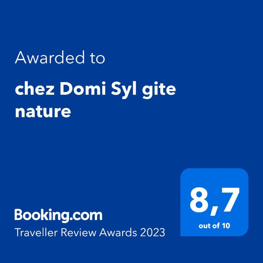 Апартаменты Chez Domi Syl Gite Nature Colonne Экстерьер фото